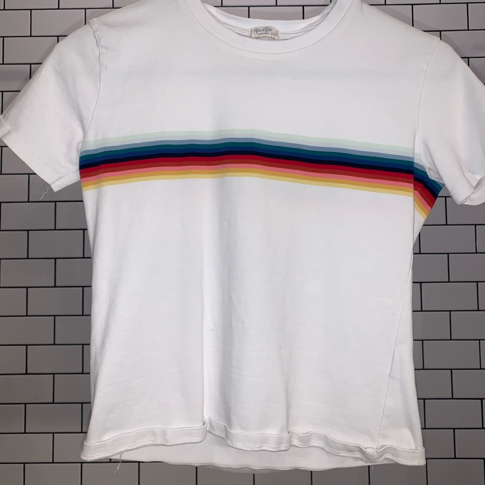John Galt striped tee